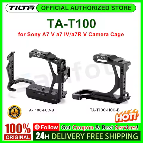 TILTA Alpha7 V Cage Kit for Sony A7 V a7 IV/a7R V Full Cage with Cable Clamp Xeno Side Handle PD V M