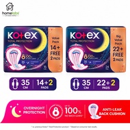 🌙Kotex Total Protection Overnight Wing 35cm