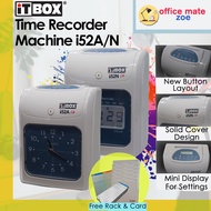 iTBOX i52A/N Lite Time Recorder | Punch Card Machine | Attendance Machine | Mesin Kehadiran | Mesin 