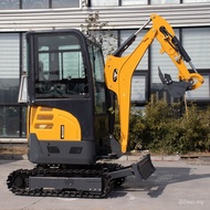 Export Canada Mini Hydraulic Track excavator HT22 Orchard Agricultural Household Mini excavator