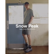 [WEIGU STORE] Snow Peak Taslan Shorts Knee S25MULHP64