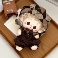 QIRVEN 10cm Cotton Doll's Clothes, Outfit Cartoon 10/20cm Cotton Doll Clothes, Stuffed Toy Clothes C