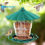 Outdoor Hanging Bird Feeder Wild Bird Feeder Foldable Feeder Panorama Gazebo Bird Outdoor J9t8