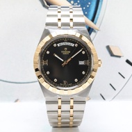 Tudor/M28603-0005 Royal Series Watch 41mmWatch Diameter Black Plate Diamond Automatic Men's Watch Full Set