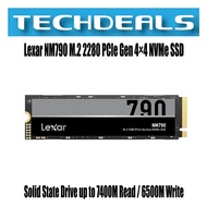 Lexar NM790 M.2 2280 PCIe Gen 4×4 NVMe SSD Solid State Drive up to 7400M Read / 6500M Write