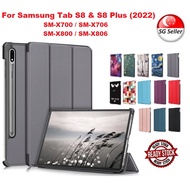 Book Cover for Samsung Galaxy Tab S8/S7  &amp; Tab S8+/ S7+ | New Models 2022