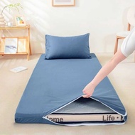 Six-Sided All-Inclusive Mattress Cover Dormitory 90x190 Antibacterial Anti-Mite Fabric Multifunction
