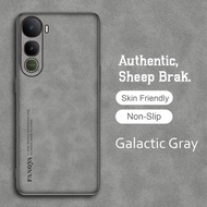 IQOO Z10 LIte 4G Z10 Lite 5G Premium Wool Casing Sheepskin Leather