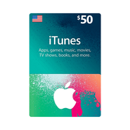 บัตร App Store iTunes Gift Card $50 (for US Account)