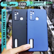 Case Luxsury Logo Hole Vivo Y30 Y30i Y50 3D Kamera Protection