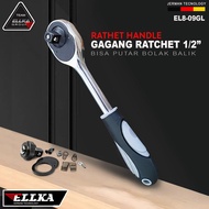 Gagang Kunci Sok Tekiro X YUKIDO  Rachet Handle Shock Gagang Karet Kualitas TEKIRO ORIGINAL