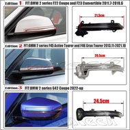 2Pcs Turn Signal Light for BMW 2 series 218i 220i 220d 220dx 218d 225d 228i 230i 230ix M235ix M240iX