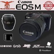 #Bekas! Kamera Camera Canon Mirrorless Canon Eos M Lensa 18-55Mm Iii