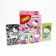 Sanrio Hello Kitty Frozen UNO Linkage Card Game Dormitory Party Niche Board Game UNO Card Game Card Multiplayer Interactive Board Game Game