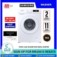 【 SAVE 3.0 VOUCHER 】Samsung 7KG WW70T3020WW 1400RPM Digital Inverter Front Load Washing Machine MESIN BASUH | 洗衣机