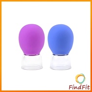 FindFit 1pc Glass Face Cupping Cup Face Lift Beauty Cupping Cup