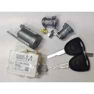 Original Perodua Axia Ignition Key Lock Full Set with Immobilizer ECU (1set)