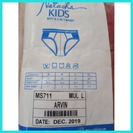 ♞ ❅ Natasha ARVIN 3-IN-1 Kids Brief | NATASHA