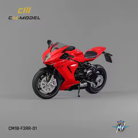 CMModel 1/18 Diecast Motorcycle model MV Agusta F3RR RED