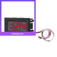 【MRBUNNY】0.56 inch 3 Wire LED Digital DC Voltmeter DC0V-30V Reverse Connection Protection
