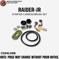 RAIDER-JR STARTER CARBON BRUSH SET (CS04LXRB)