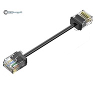 Patch Cable Cat 6 10Gbps 24 Pack Slim RJ45 UTP Network Cord Cat6/Cat6a for  Patch Panel to Switch Fl