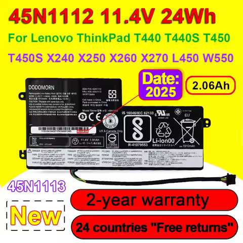 45N1112 For Lenovo ThinkPad T440 T440S T450 T450S T460 T460P X230S X240 X250 X260 X270 L450 W550 Lap