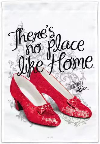 Graphics & More Wizard Of Oz Ruby Slippers Garden Yard Flag (Pole Not Included) AAM
