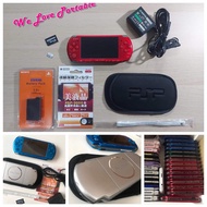 ยอดขายอันดับหนึ่ง เซตเครื่องเล่นเกมส์ PSP 100020003000 จัดเซตพร้อมเล่น มีให้เลือกหลายสี หลายความจุ ส