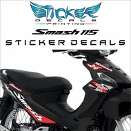 Suzuki Smash 115 Stock Decals