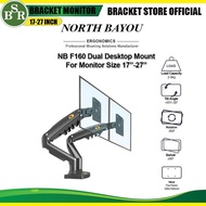 North Bayou F160 19"- 27 Inch Dual LED LCD Monitor Bracket IMPORT