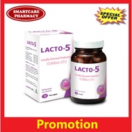 LACTO-5 PROBIOTICS 10 BILLION CFU (30's)