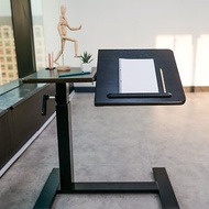 STANDLY【020211升降邊桌】桌面可傾斜款-隱藏滑輪
