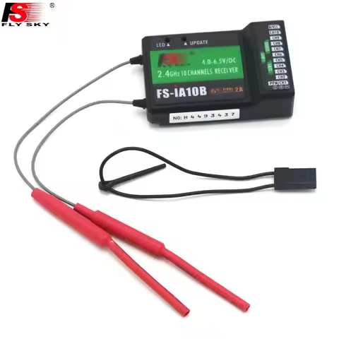 Flysky FS-iA10B Receiver Receptor 2.4G 10CH PPM Output Compatible for FS I6 I10 I6S I6X FS-TM10 Tran