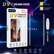 Vivo X200 Vivo X200 Pro Vivo X100 Vivo X100 Pro Vivo V30e Tempered Glass Full Glue UV Liquid Anti St