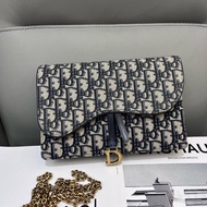 Dior 迪奧老花woc 大號鏈條包saddle