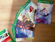 Disney World of Reading Level 1 Books