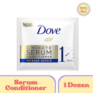 ❂ Dove Keratin Repair Serum Hair Conditioner 10mL (11+1 Sachets)