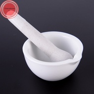 CheeseArrow 6 ml porcelain pestle and mortar mixing ls polished game - white sg