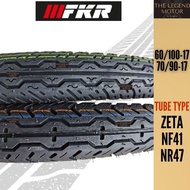 FKR TYRE TAYAR 17 NF41 NF47 Tube Tyre 60/100-17 70/90-17(Cutting EX5 Tayar Original)