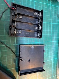 四粒AA電池盒,帶開關