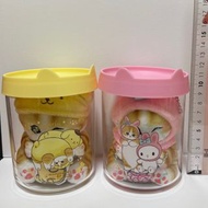 Mofusand 公仔連玻璃樽 7-11 布甸狗 Melody