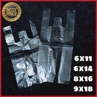 TRANSPARENT PLASTIC BAG / PLASTIK JERNIH / PLASTIK TRANSPARENT/ PLASTIK MURAH