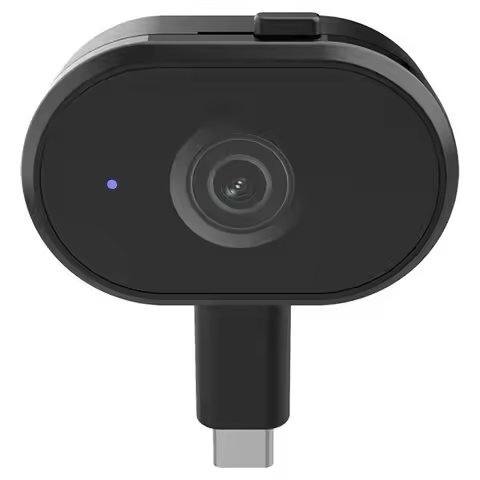 USB C 1080P Webcam For Switch 2 With 360° Flexible Angle