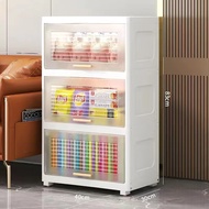 Kitchen Storage Cabinet Large Space Transparent Almari Baju Plastik Cabinet Storage Box Kitchen Cabi