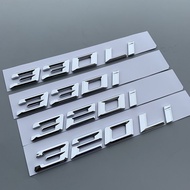 BMW Modified Sticker Logo 320i Car Logo Rear Word Logo 325i Car Sticker Modified Tailgate Logo m Sid