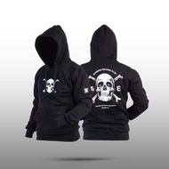 BBTU - SWEATER - HOODIE SKULL ARTWORK