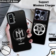 Latest So Cool Infinix GT 30 Pro Case 2025 Support Wireless Charger Cool Motif | SoftCase HP Infinix