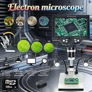 7" 1200X Digital HDMI Microscope Electronic Repair 1080P Magnifier Coin Soldering LCD Digital Micros