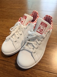 Adidas Stan Smith 紅格仔內襯波鞋